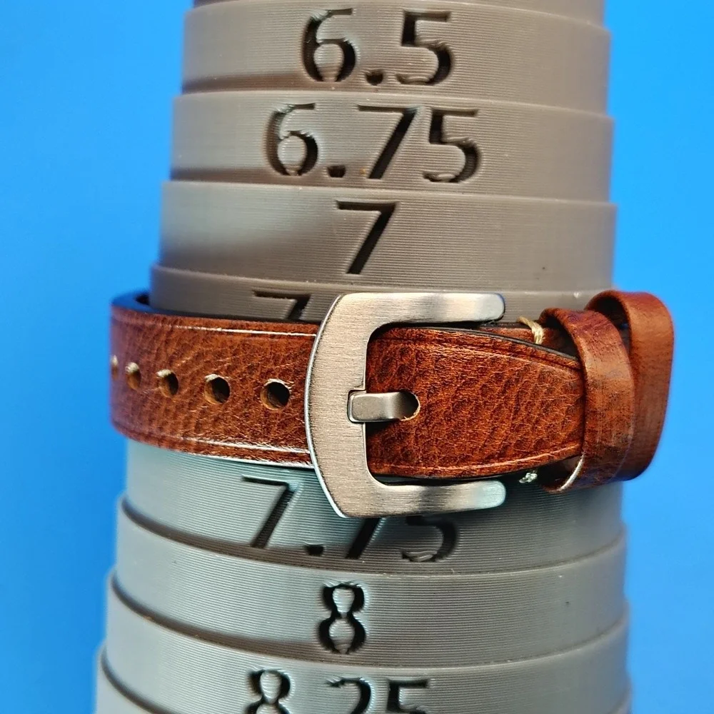 Vintage 1973 Timex Automatic Day/Date Mens Mechanical Watch‎ Wax Leather Strap